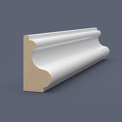 Ogee and Bead Panel Bead - 34mm x 18mm - B124