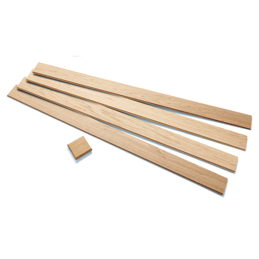 Oak Cladding Kit - 1500mm including newel cap