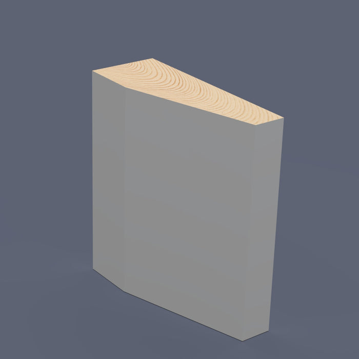 Bevelled Plinth Block - 90mm x 33mm - P101