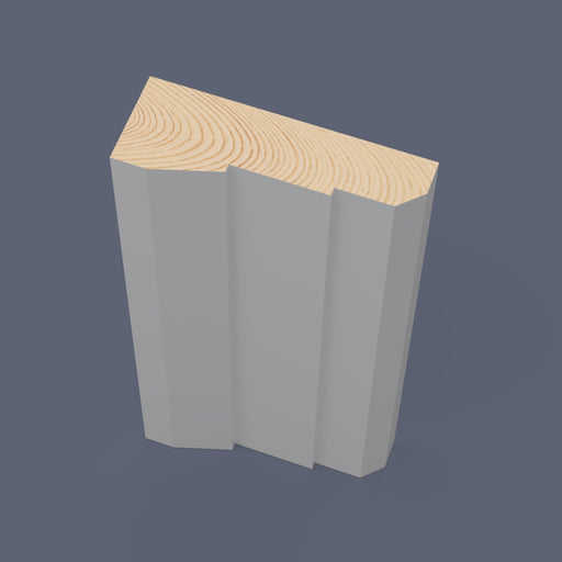 Stepped Plinth Block - 95mm x 33mm - P107