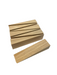 80 × 25 Ash Wooden Wedges – Hardwood Door Fitting Shims & Packers (19mm Taper to 0)