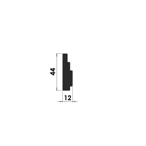 Stepped Wall Panelling - 44mm x 12mm - B112