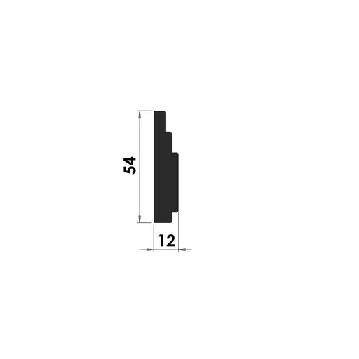 Stepped Wall Panelling - 54mm x 12mm - B113