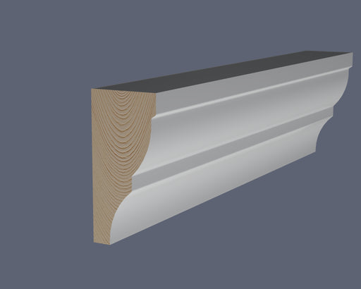 Lambs Tongue Cornice - 95 x 45mm - C021