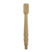 Oak Fluted Newel Turn - 725mm *