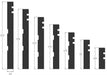 Double Groove Skirting Board - S020 - Fixed Lengths (3.0m)