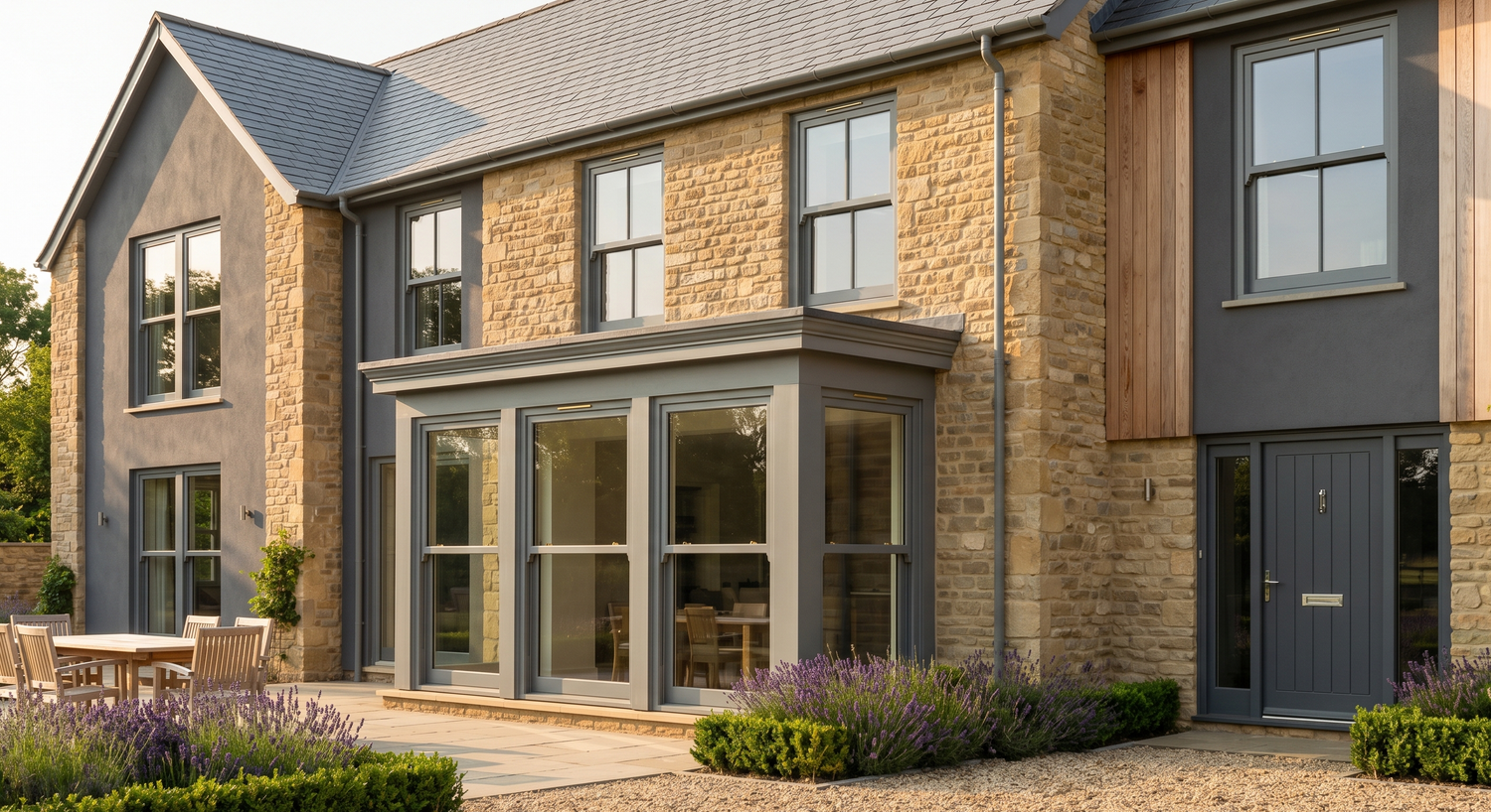 Modern Timber Sliding Sash Windows