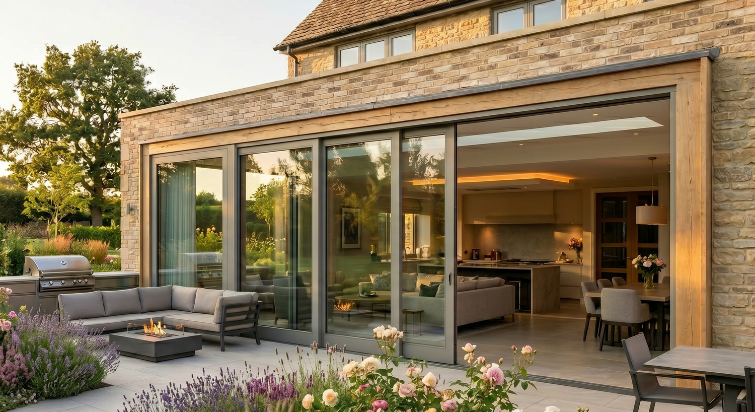 Bespoke Timber Sliding Patio Doors